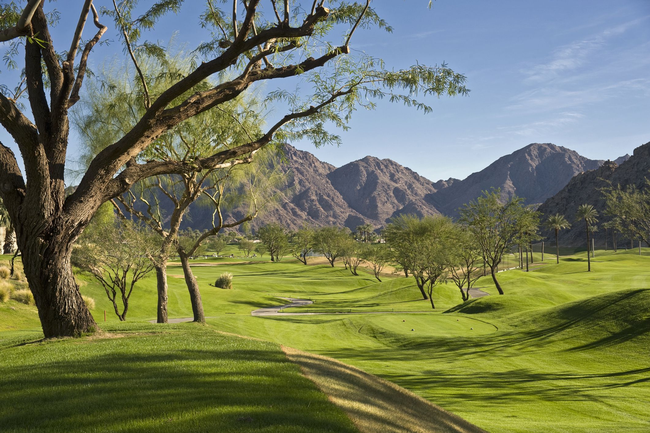 golf pokrajina v La Quinta v Kaliforniji