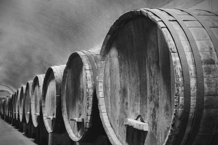 樽のシチリアマルサラワイン