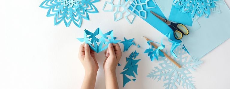 Как да си направим снежинки от хартия