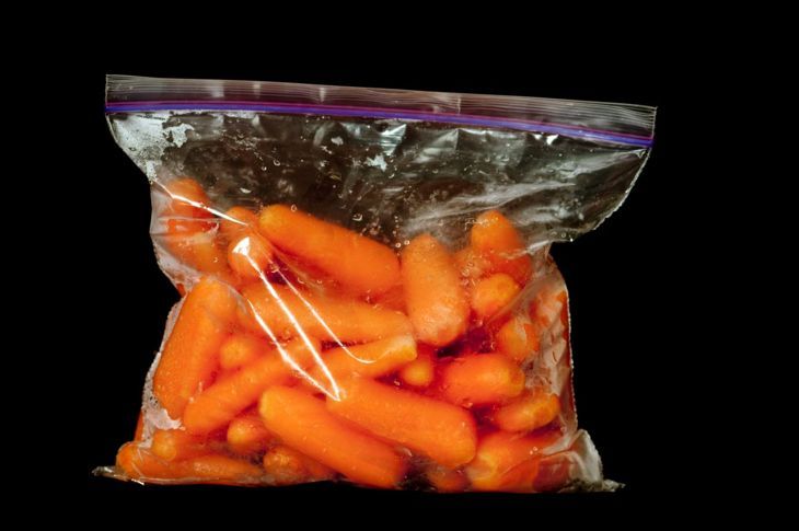 сандвич чанта моркови печат
