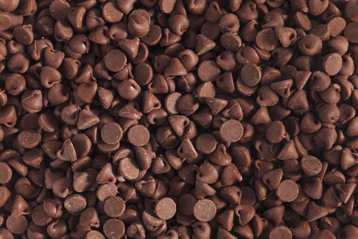 チョコレートチップの背景