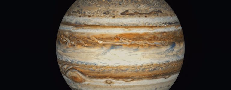 Какъв цвят е Юпитер?