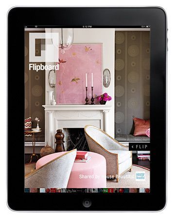 Hiša lepa na aplikaciji Flipboard - Hiša lepa aplikacija iPad