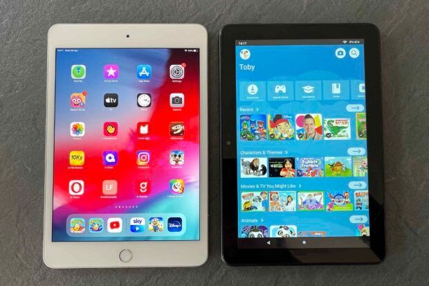 Apple iPadMiniとAmazonFire HD 8 Kids Edition：どちらを購入する必要がありますか？